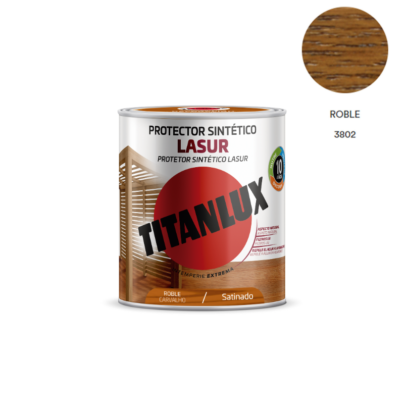 Protector Lasur Roble Satinado 2.5lts.
