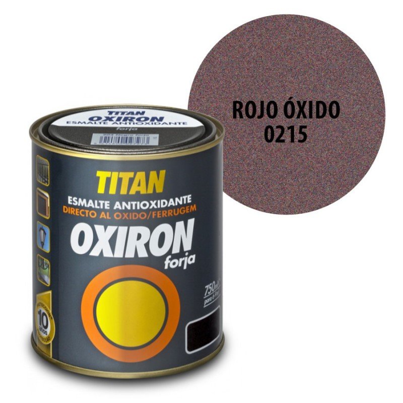 Esmalte Oxiron 0215 Rojo Óxido 750ml