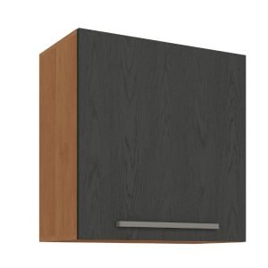 Mueble aéreo 1 puerta Negro catedral