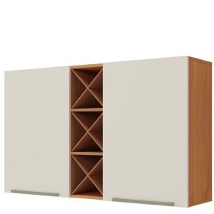 Mueble aéreo con botellero Areia